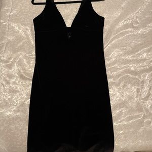 Women’s dress express size 10. Black Velvet. Worn once